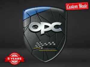 OPC Autocollants Bombés Auto Luxe Stylé Design